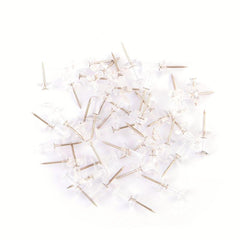 40 Pack Clear Push Pins Tacks for Office & School Supplies