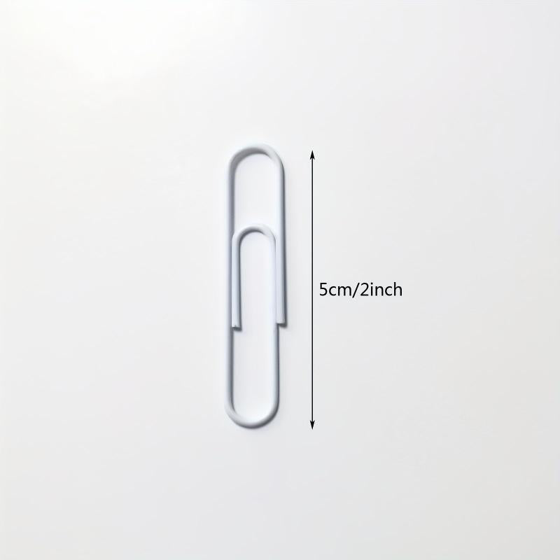 100pcs Jumbo Paper Clips 5.08cm Large Paper Clip School Office Organization
