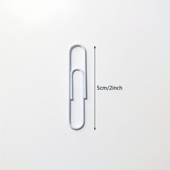 100pcs Jumbo Paper Clips 5.08cm Large Paper Clip School Office Organization