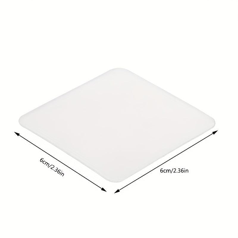 10pcs Double Sided Adhesive Tear And Use Hooks