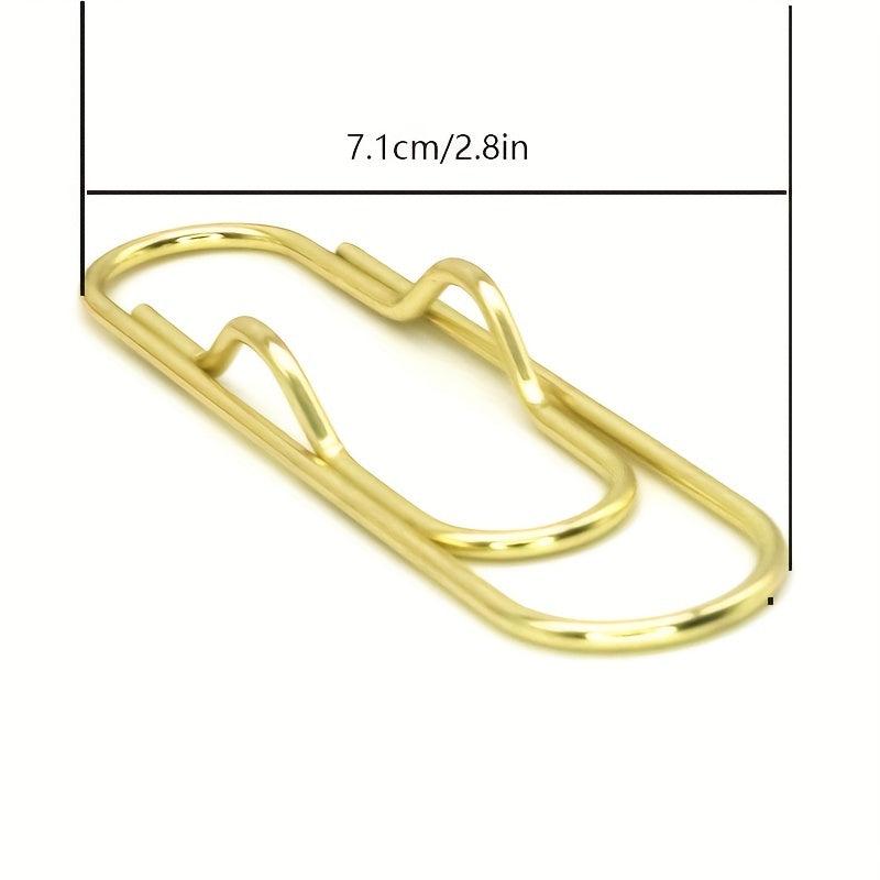 7pcs Metal Pen Clip Creative Notebook Accessories Easy To Carry Pen Holder
