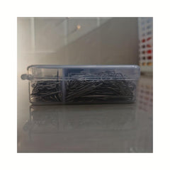 340pc Binder Paper Clip Set Office School Supplies Various Sizes Metal Clip