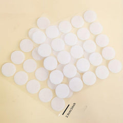 8pcs Round Double Sided Strong Glue Letter Buckle Wall Stickers
