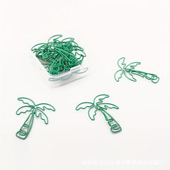 10pcs Summer Office Stationery Coconut Tree Model