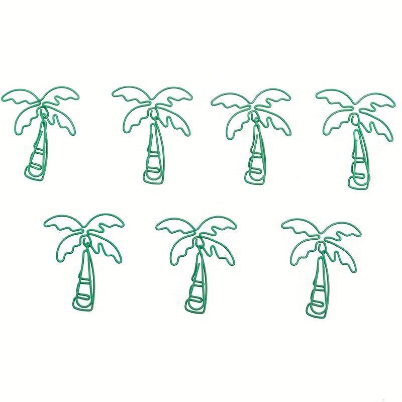 10pcs Summer Office Stationery Coconut Tree Model