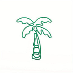 10pcs Summer Office Stationery Coconut Tree Model