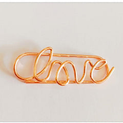 20pcs Mix Colors Metal Paper Clips English Letters Bookmarks School Stationery