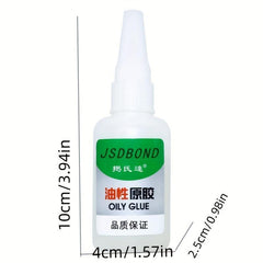35g CA Plastic Glue Instant Strong Adhesive for DIY Crafts