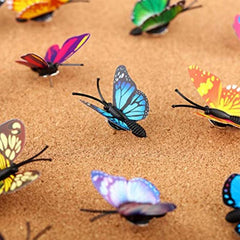 30pcs Butterfly Shaped Wall Decoration for School Home Office