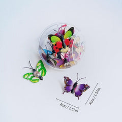 30pcs Butterfly Shaped Wall Decoration for School Home Office