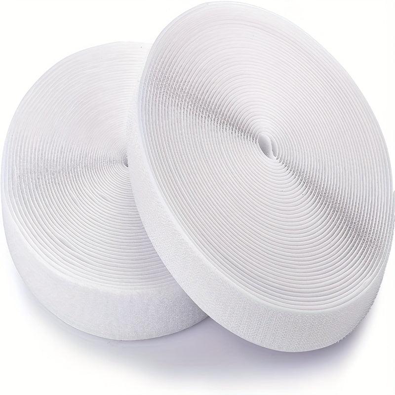 Hook and Loop Tape 2.54 cm x 7.99 m Self Adhesive Fastener Tape Strip