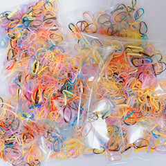 350 Colorful Rubber Bands, Compact for Home School