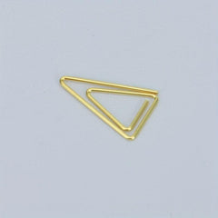 200 Mini Triangle Paper Clips Love Stainless Steel