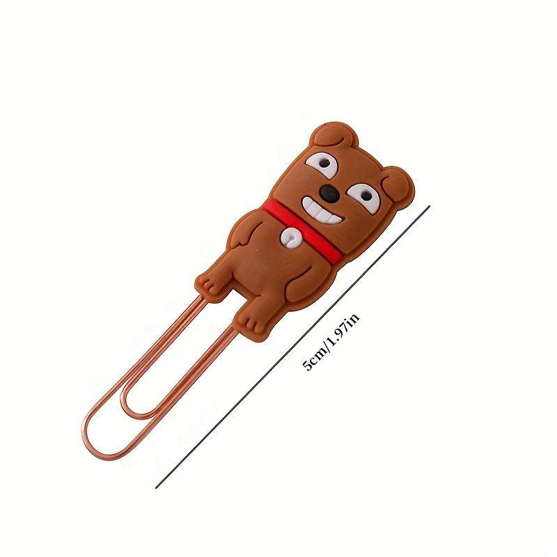 Metal Paper Clip Stationery Memo Clip Bookmark