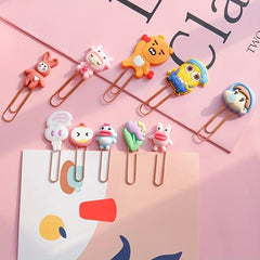 Metal Paper Clip Stationery Memo Clip Bookmark