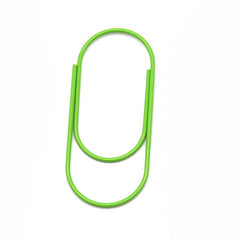 30pcs Mix Colors Metal Paper Clips Bookmarks For Office Notebook School Statione
