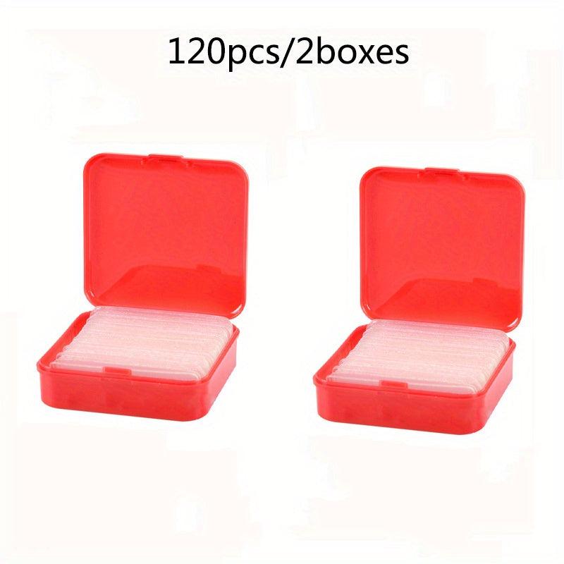 240 Transparent Rectangular Adhesive Stickers for Balloon Decoration