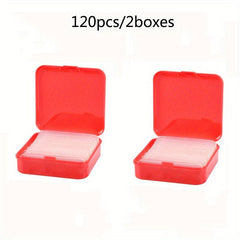 240 Transparent Rectangular Adhesive Stickers for Balloon Decoration