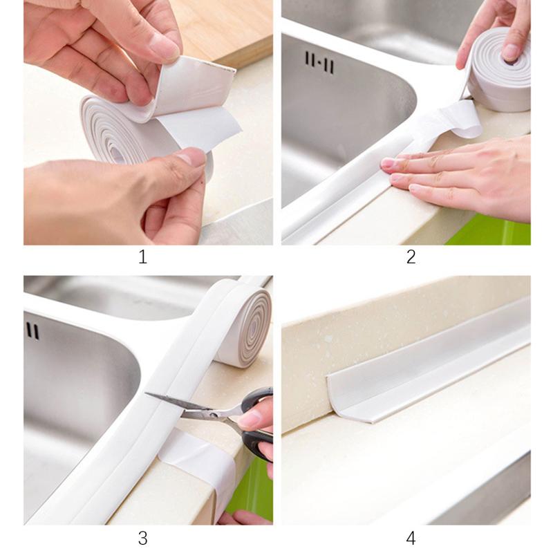 Waterproof Mildew Proof Tape for Kitchen & Bathroom Seams