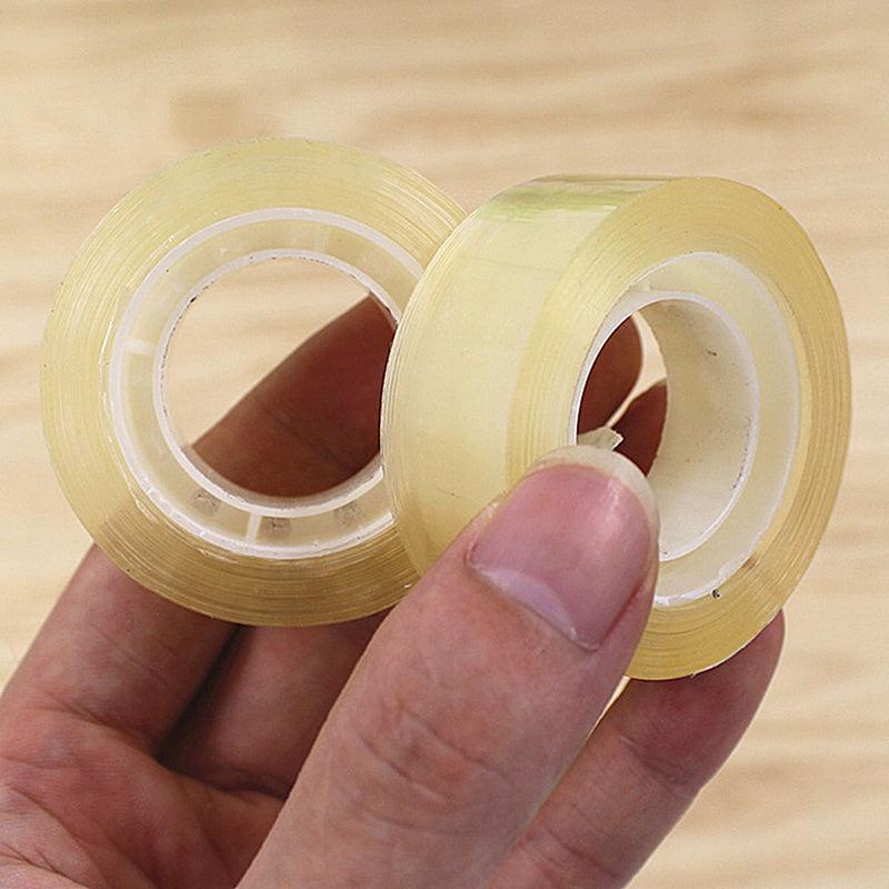 8pcs Single Sided Transparent Tape For Students
