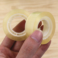 8pcs Single Sided Transparent Tape For Students