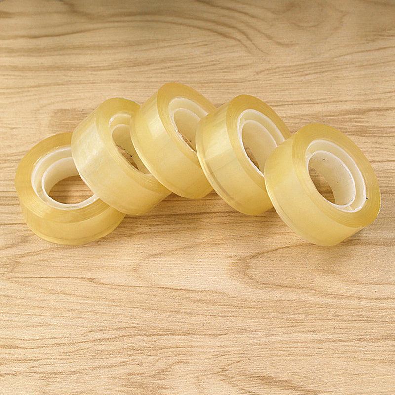 8pcs Single Sided Transparent Tape For Students