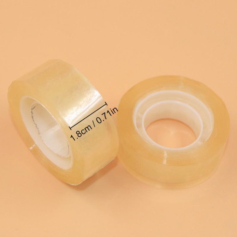 8pcs Single Sided Transparent Tape For Students