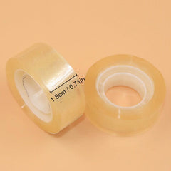 8pcs Single Sided Transparent Tape For Students