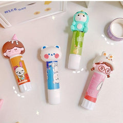 Cartoon Shape Solid Glue High Viscosity Office Supplies Student Stationery
