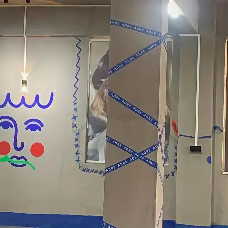 Industrial Style English Printing Klein Wall Tape Creative Decoration Tape