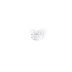 5 Packs Transparent Love Clip Student Girl Snack Sealing Clip