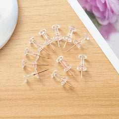 100pcs Rose Golden Push Pins For School Office Decor
