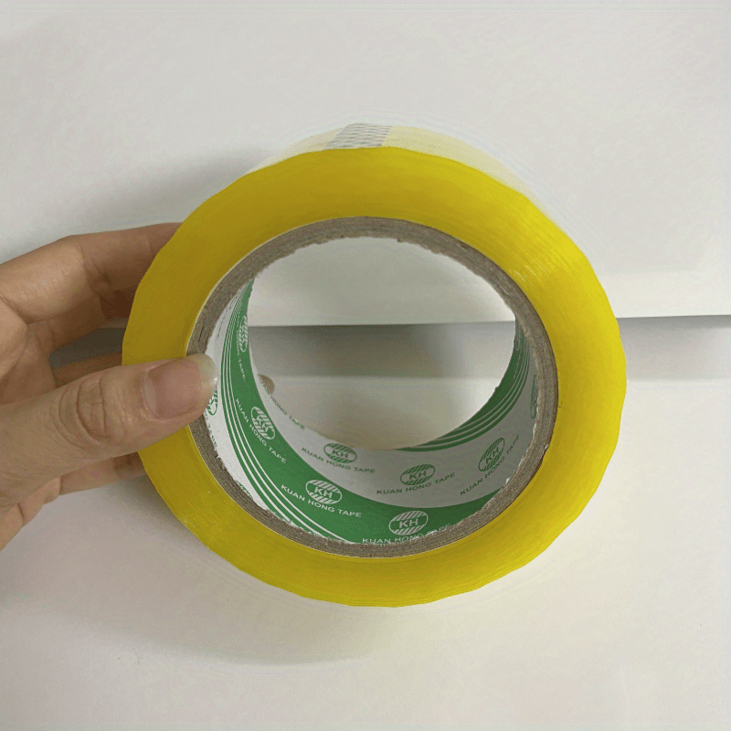 Transparent Box Sealing Tape, 9in Long, Large Roll Packing Tape