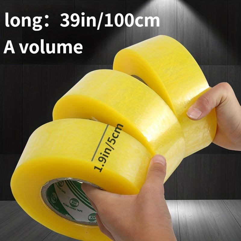 Transparent Box Sealing Tape, 9in Long, Large Roll Packing Tape