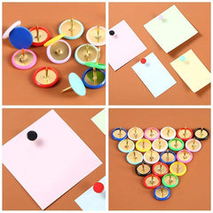 300 Colorful Pins Set in 10 Compartments