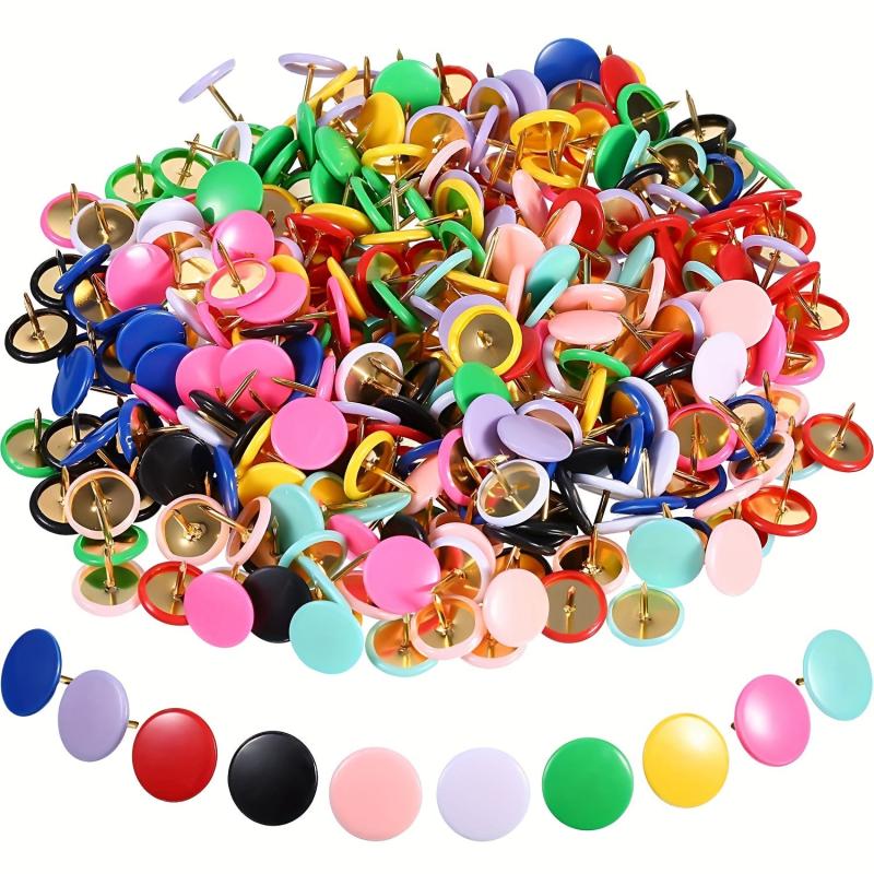 300 Colorful Pins Set in 10 Compartments