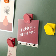 Strong Magnetic Clip for Fridge and Whiteboard