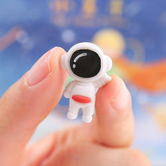 Cartoon Spaceship Astronaut Series Big Head Nail Wall Decoration