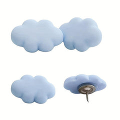 30pcs Cloud Push Pins Hanging Posters Photos Memo DIY School Office Supplies