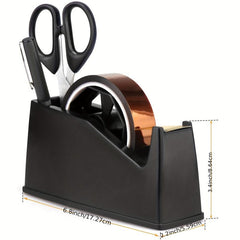 Desktop Tape Dispenser Fits 2 & 7 Core