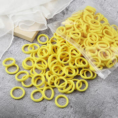 100 Piece Colorful Hair Accessories Set for Ponytails & Scrunchies