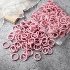 100 Piece Colorful Hair Accessories Set for Ponytails & Scrunchies