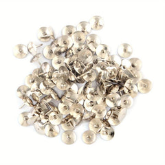 100 Packs Steel Thumb Tacks Push Pins Silver for Office & School