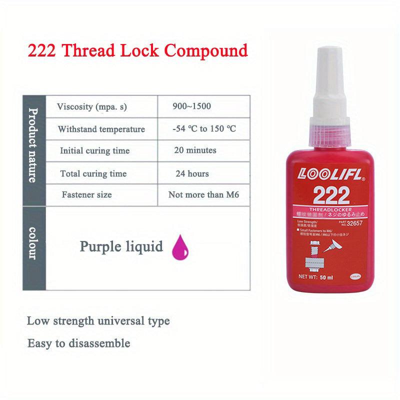 LOCTITE Thread Locking Adhesive 243 High Strength Temp Anaerobi