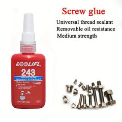 LOCTITE Thread Locking Adhesive 243 High Strength Temp Anaerobi