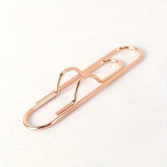 Metal Pen Clip Paper Clip 20 Boxes 3 Colors Rose Silver Pen Clip Paper Clip