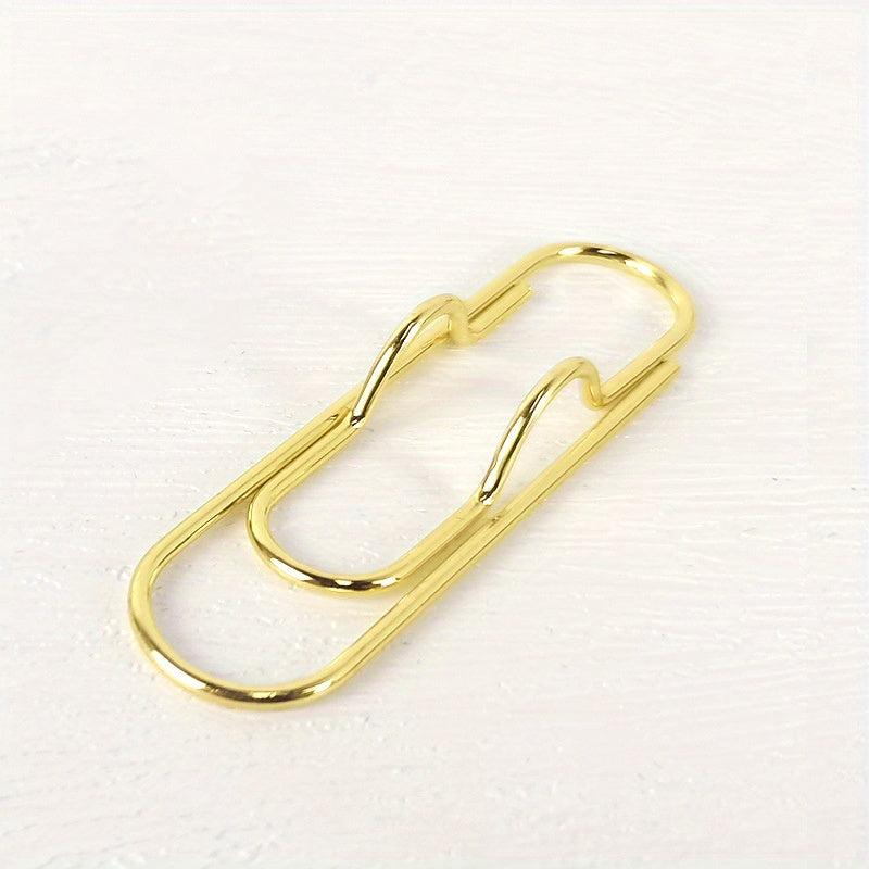 Metal Pen Clip Paper Clip 20 Boxes 3 Colors Rose Silver Pen Clip Paper Clip