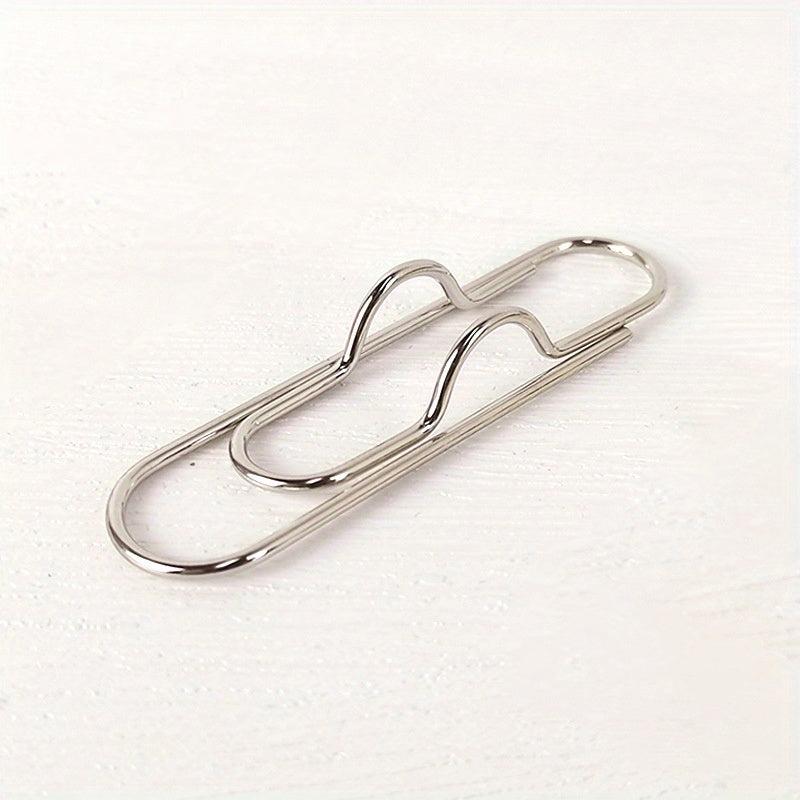 Metal Pen Clip Paper Clip 20 Boxes 3 Colors Rose Silver Pen Clip Paper Clip