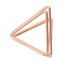 5pcs Triangular Business Card Holder Easter Creative Paper Clip