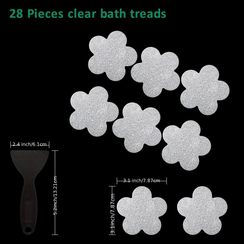 6pcs Transparent Non Slip Stickers Adhesive Anti Slip Stickers